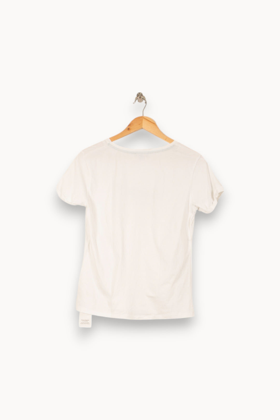 Tee-shirt Blanc - Taille M/38 de la marque Maison 123 | PARAD53796 - Vendu par Paradigme - Image 4
