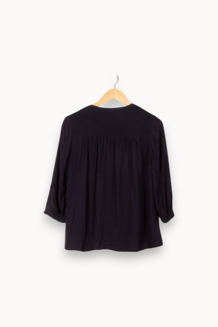 Blouse Bleue - Taille S/36 de la marque Sud express | PARAD53808 - Vendu par Paradigme - Image 4