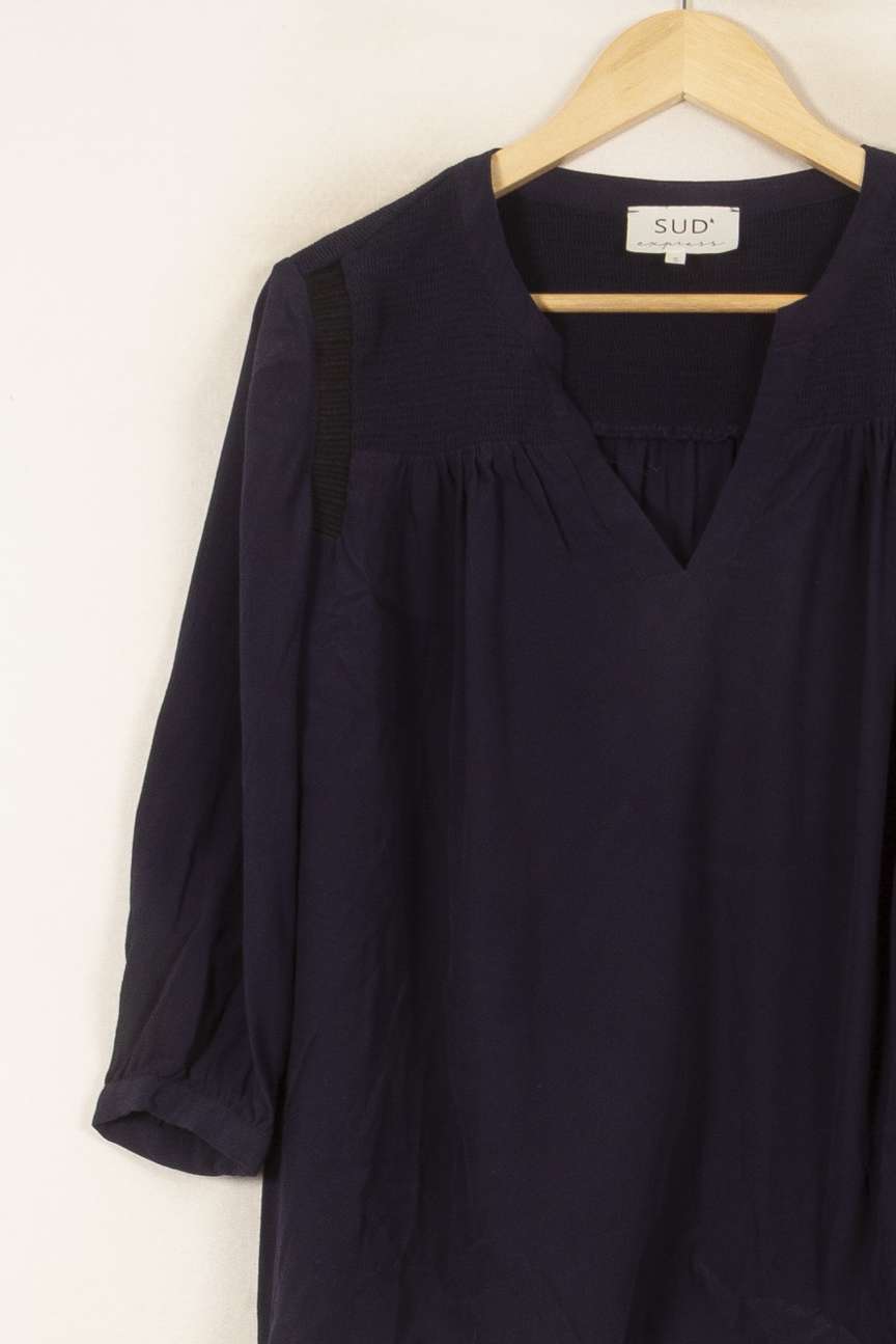 Blouse Bleue - Taille S/36 de la marque Sud express | PARAD53808 - Vendu par Paradigme - Image 3