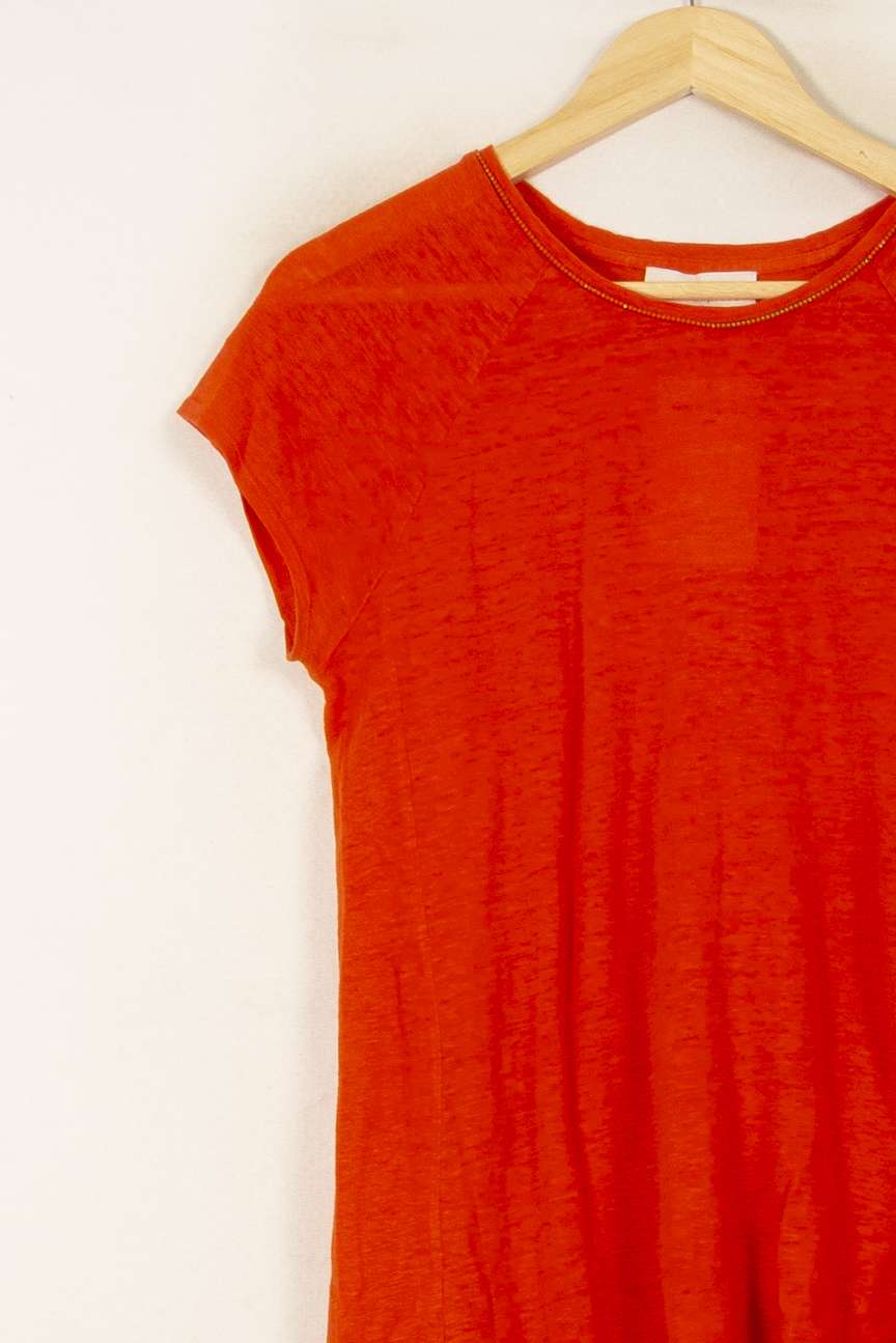 Tee-shirt Orange - Taille S/36 de la marque Sud express | PARAD53812 - Vendu par Paradigme - Image 3