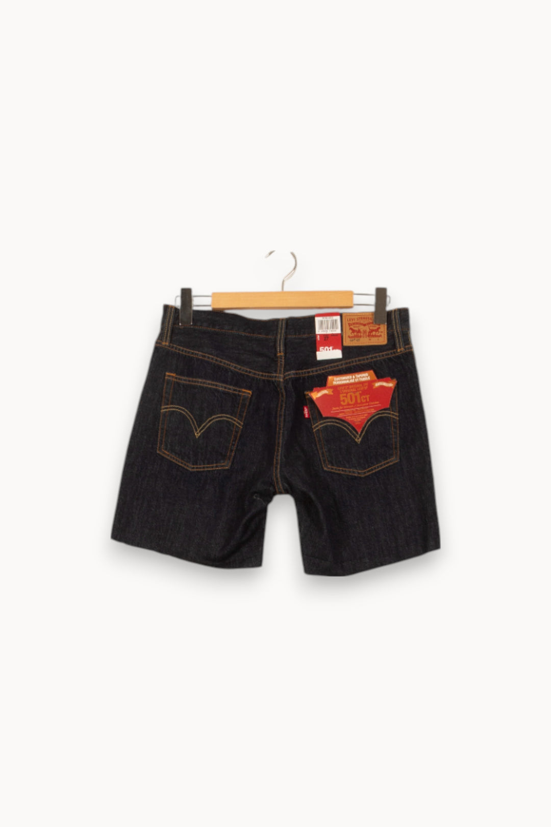 Short en Jean Bleu - Taille M/38 de la marque Levi's | PARAD53814 - Vendu par Paradigme - Image 4