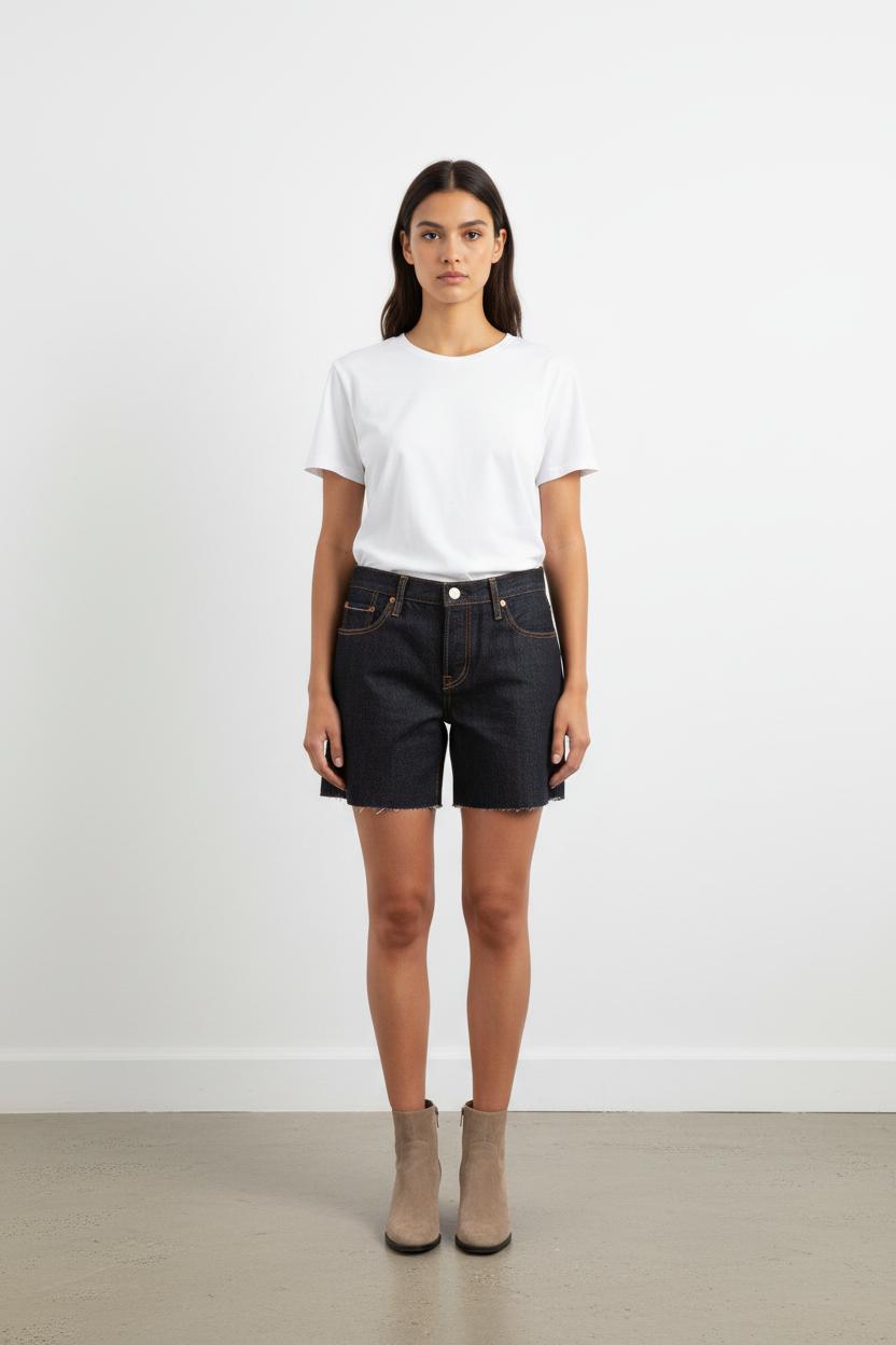 Short en Jean Bleu - Taille M/38
