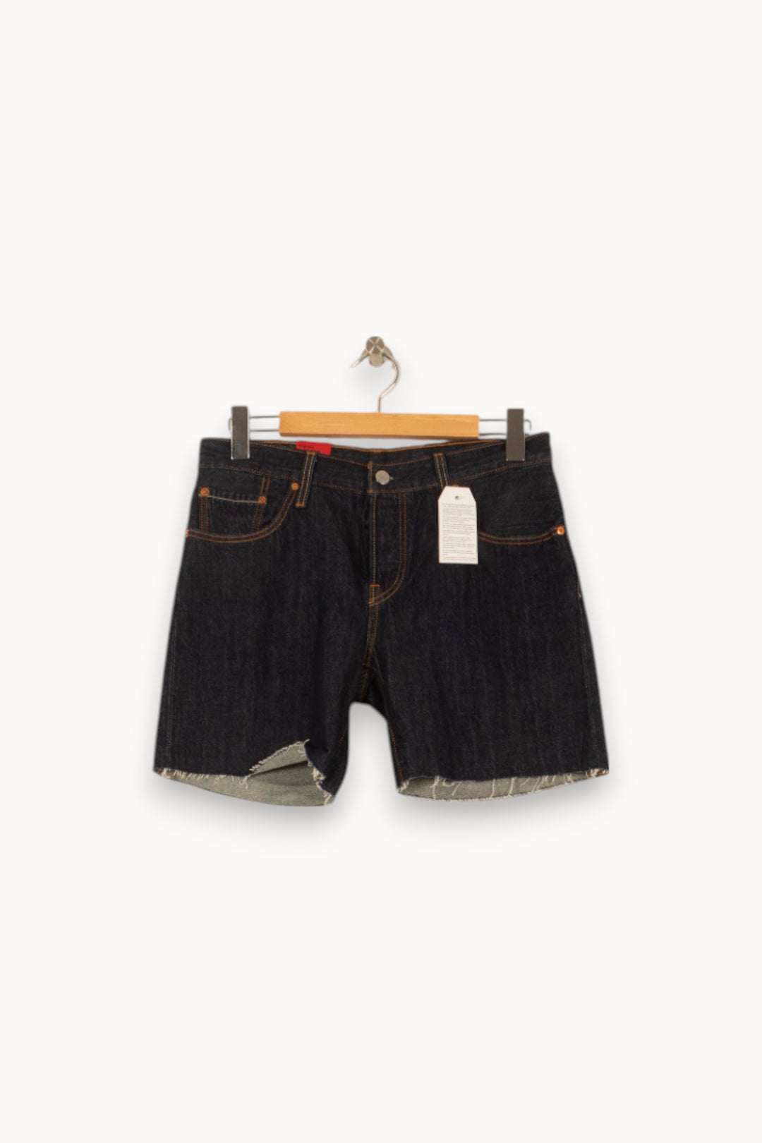 Short en Jean Bleu - Taille M/38 de la marque Levi's | PARAD53814 - Vendu par Paradigme - Image 2