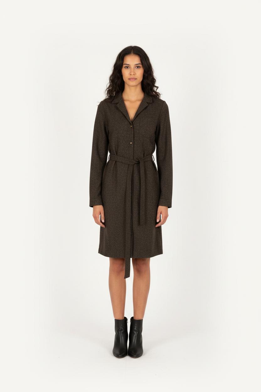 Robe Chemise Grise - Taille M/38