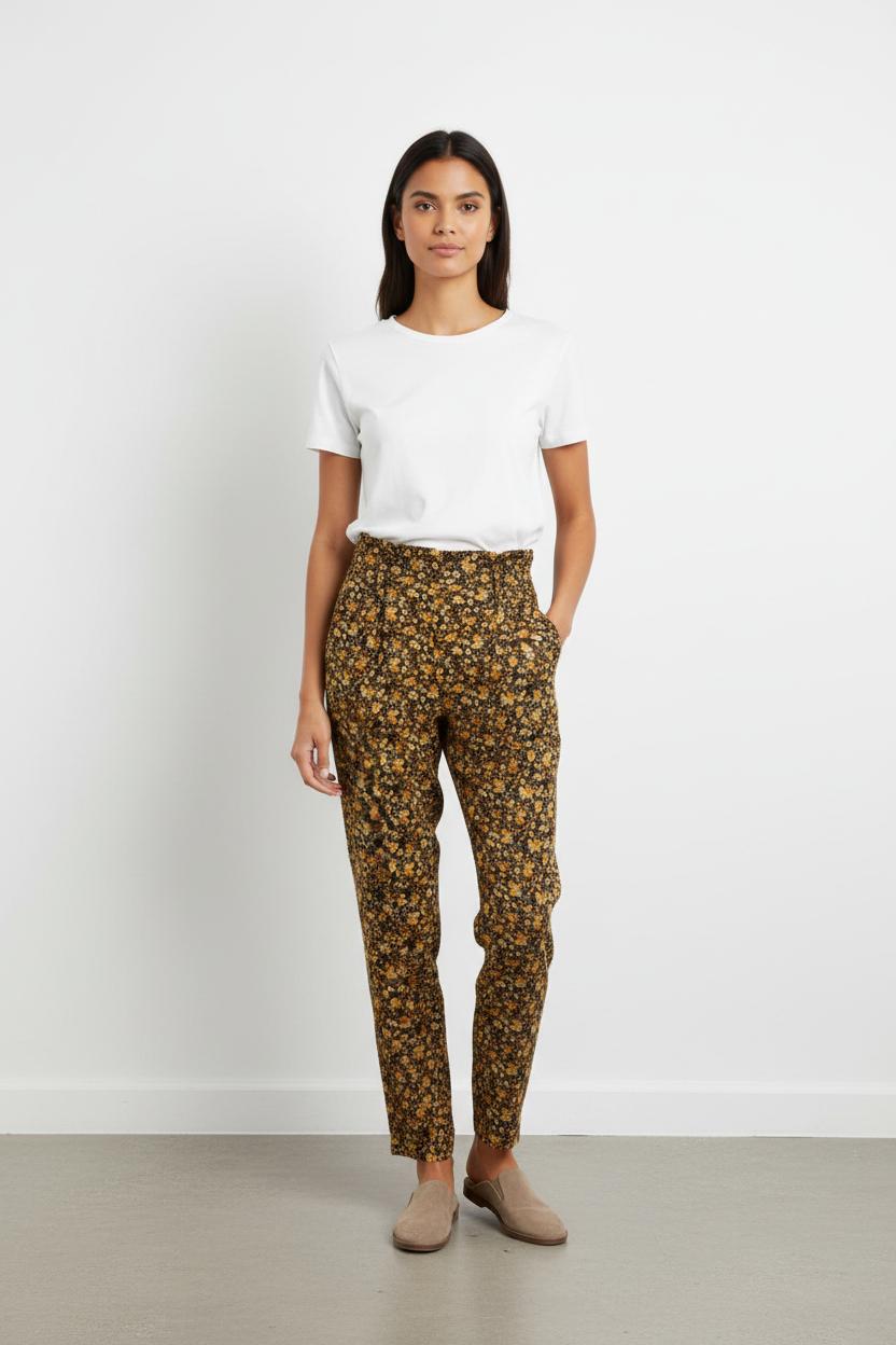 Pantalon Jaune et Noir - Taille M/38