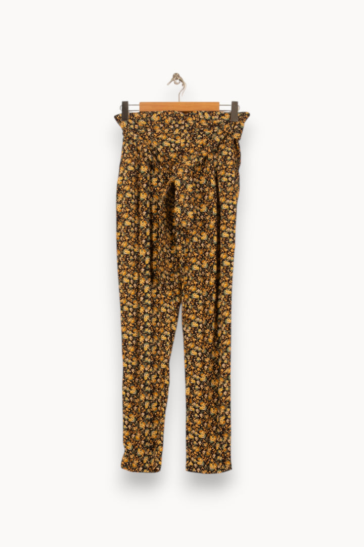 Pantalon Jaune et Noir - Taille M/38 de la marque Sézane | PARAD53818 - Vendu par Paradigme - Image 2