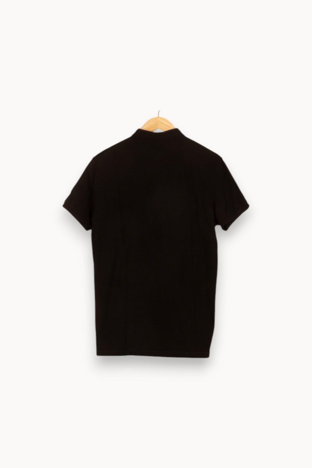 Polo Noir - Taille L/40 de la marque The Kooples | PARAD53824 - Vendu par Paradigme - Image 4