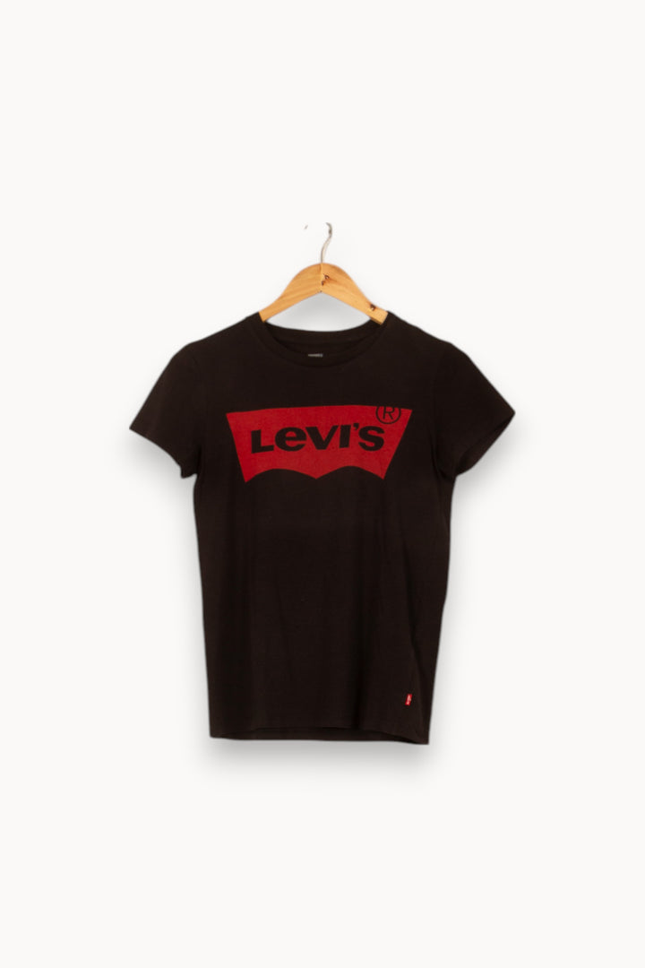 Tee-shirt Noir et Rouge - Taille XS/34 de la marque Levi's | PARAD53827 - Vendu par Paradigme - Image 2