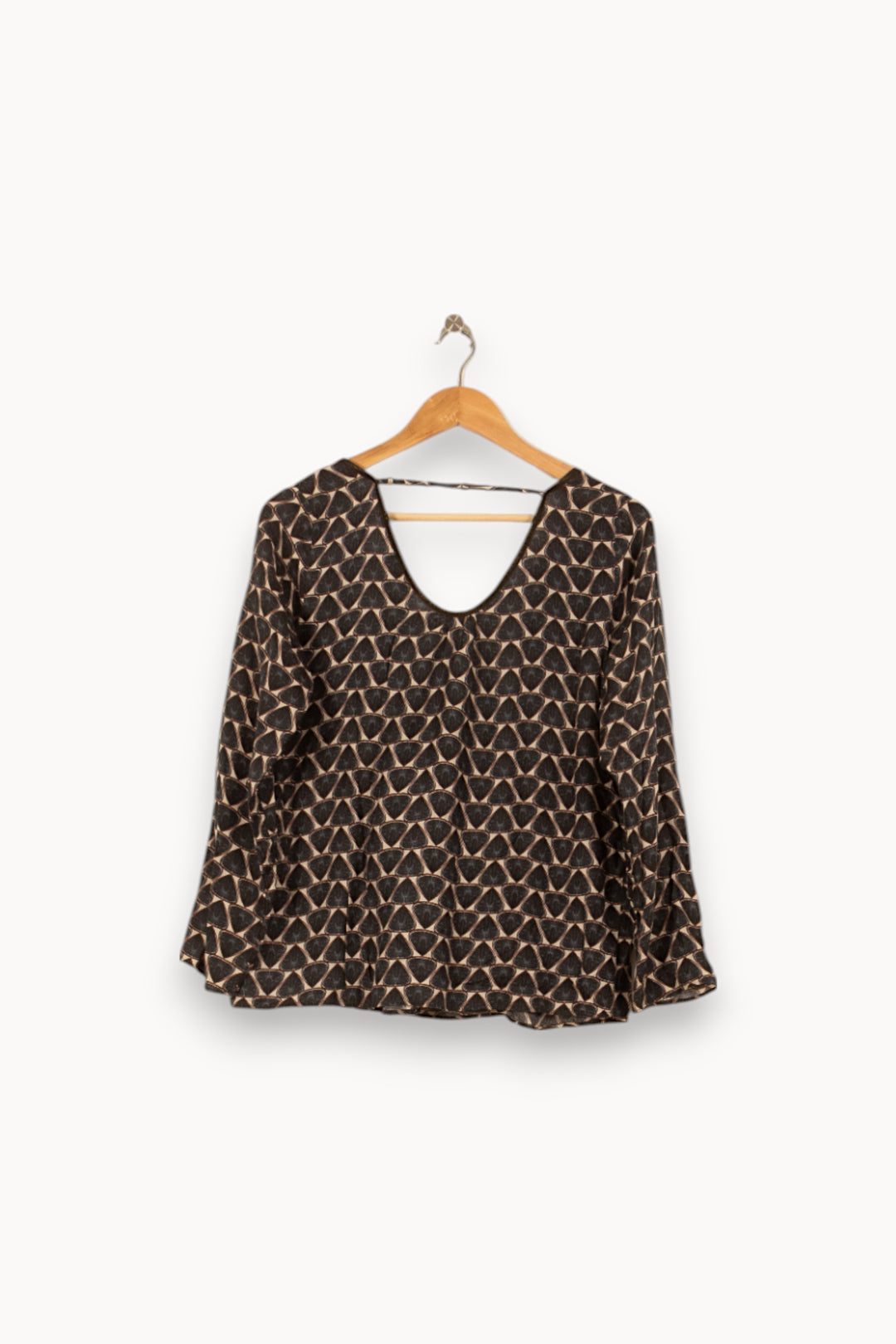 Blouse Noire et Beige - Taille XL/42 de la marque One Step | PARAD53838 - Vendu par Paradigme - Image 4