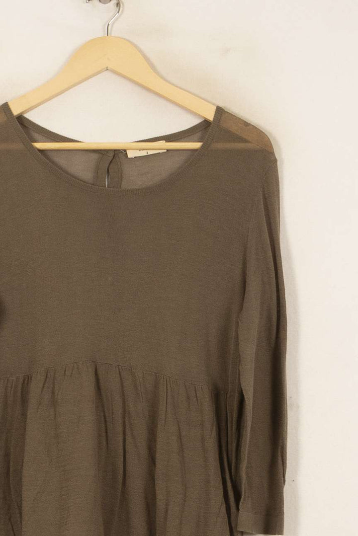 Blouse Verte - Taille M/38 de la marque ba&sh | PARAD53844 - Vendu par Paradigme - Image 3