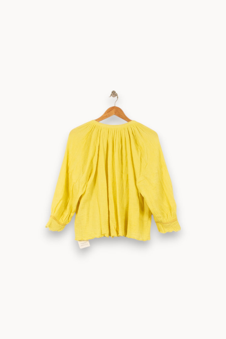 Blouse Jaune - Taille S/36 de la marque Zadig&Voltaire | PARAD53847 - Vendu par Paradigme - Image 4