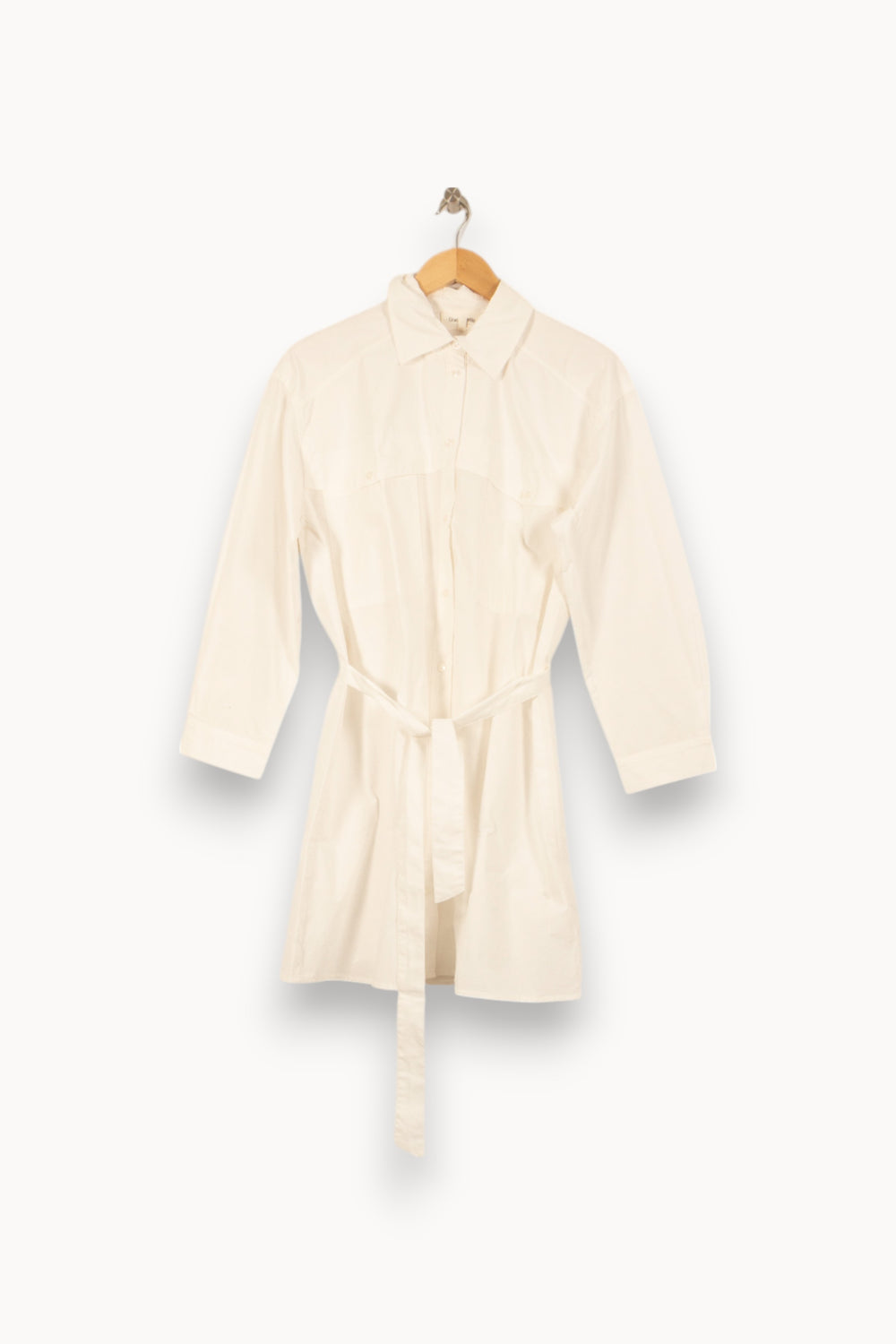 Chemise Longue Blanche - Taille M/38 de la marque Grace & Mila | PARAD53849 - Vendu par Paradigme - Image 2