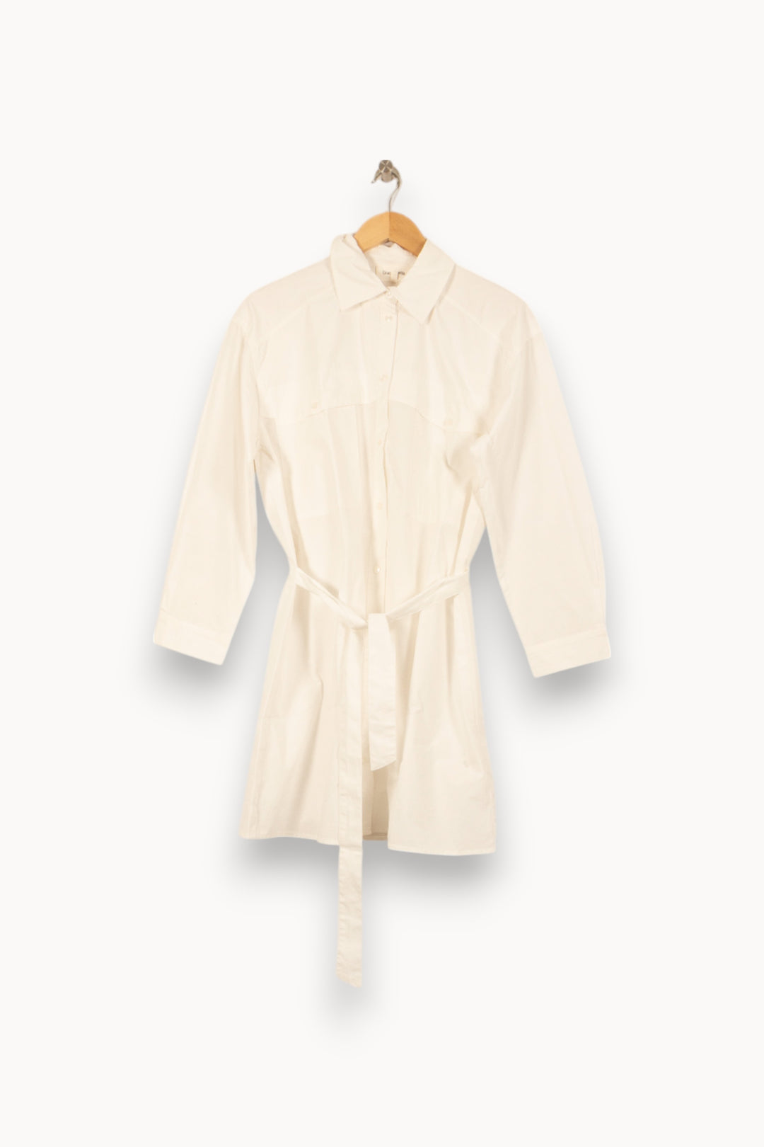 Chemise Longue Blanche - Taille M/38 de la marque Grace & Mila | PARAD53849 - Vendu par Paradigme - Image 2