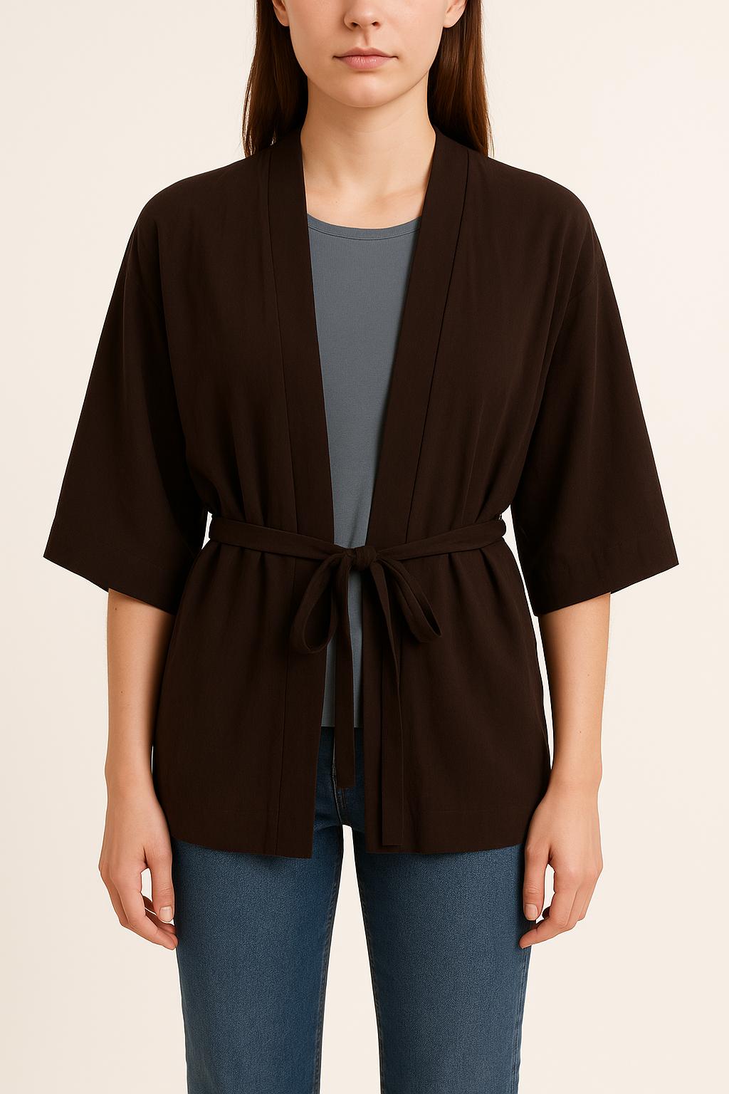 Kimono Noir - Taille S/36 de la marque Levi's | PARAD53857 - Vendu par Paradigme - Image 1