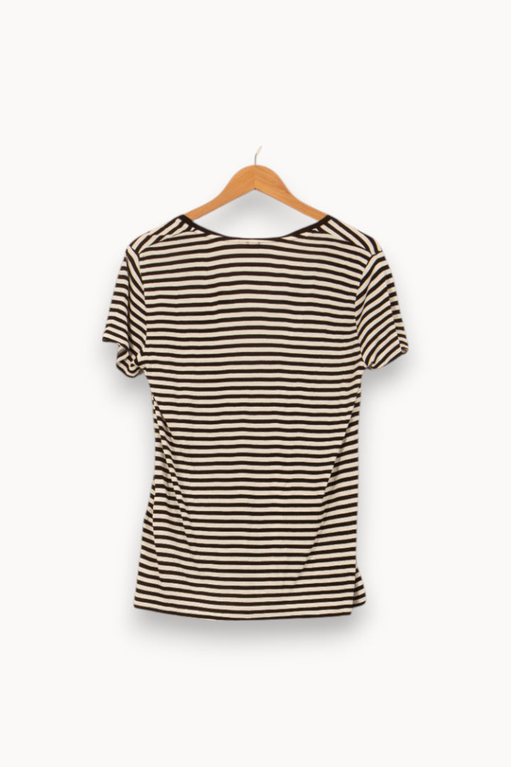 Tee-shirt Blanc et Noir - Taille L/40 de la marque Levi's | PARAD53858 - Vendu par Paradigme - Image 4