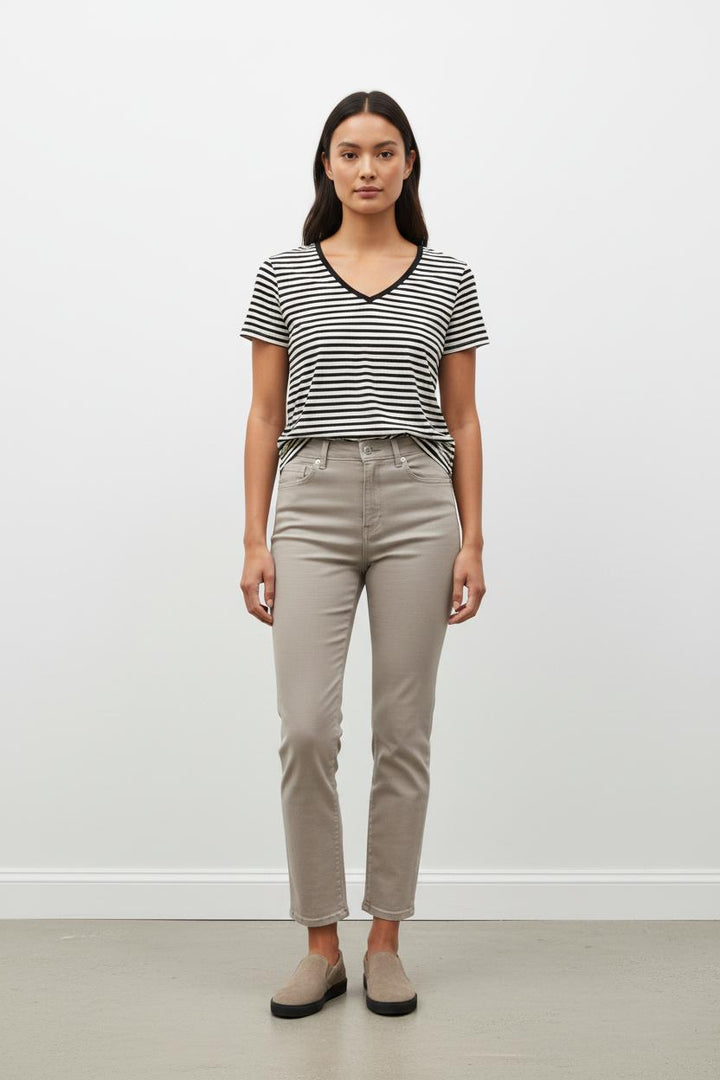 Tee-shirt Blanc et Noir - Taille L/40