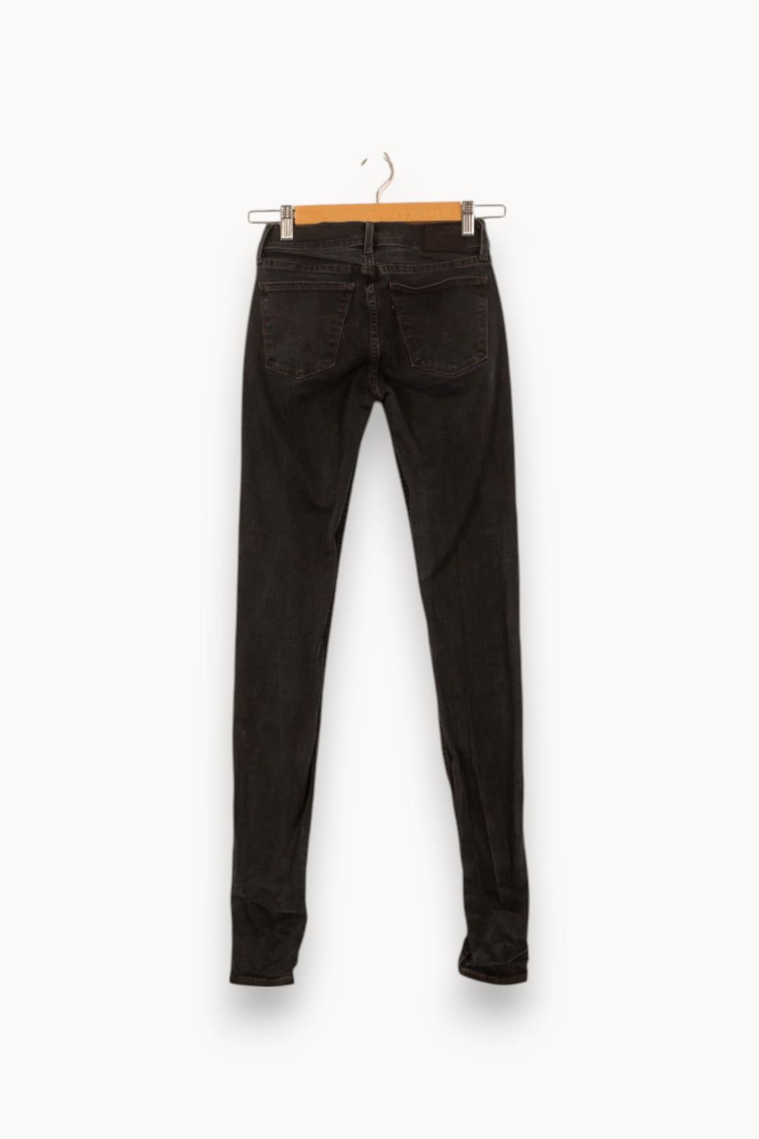 Jean Skinny Noir - Taille S/36 de la marque Levi's | PARAD53866 - Vendu par Paradigme - Image 4