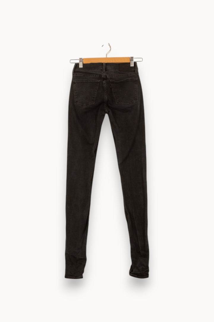 Jean Skinny Noir - Taille S/36 de la marque Levi's | PARAD53866 - Vendu par Paradigme - Image 4