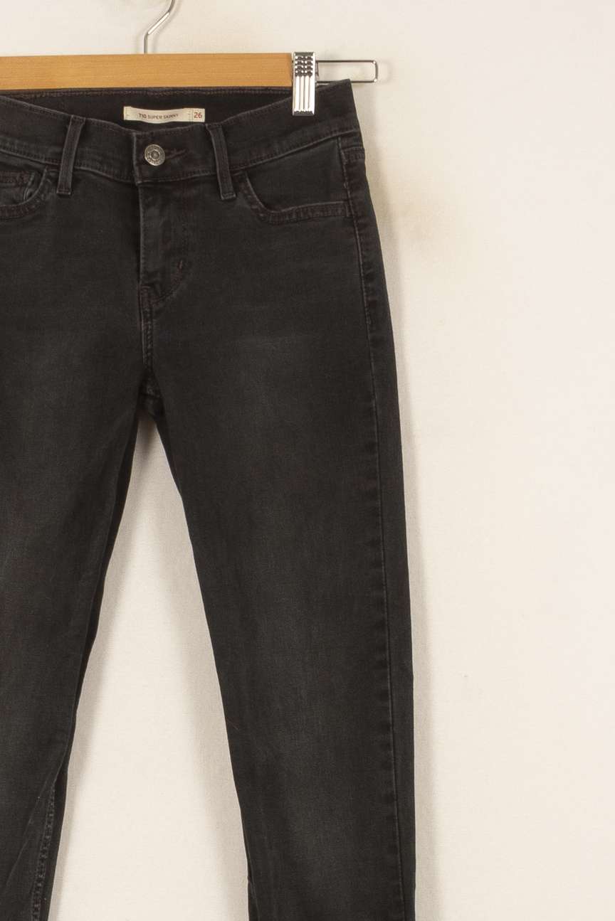 Jean Skinny Noir - Taille S/36 de la marque Levi's | PARAD53866 - Vendu par Paradigme - Image 3