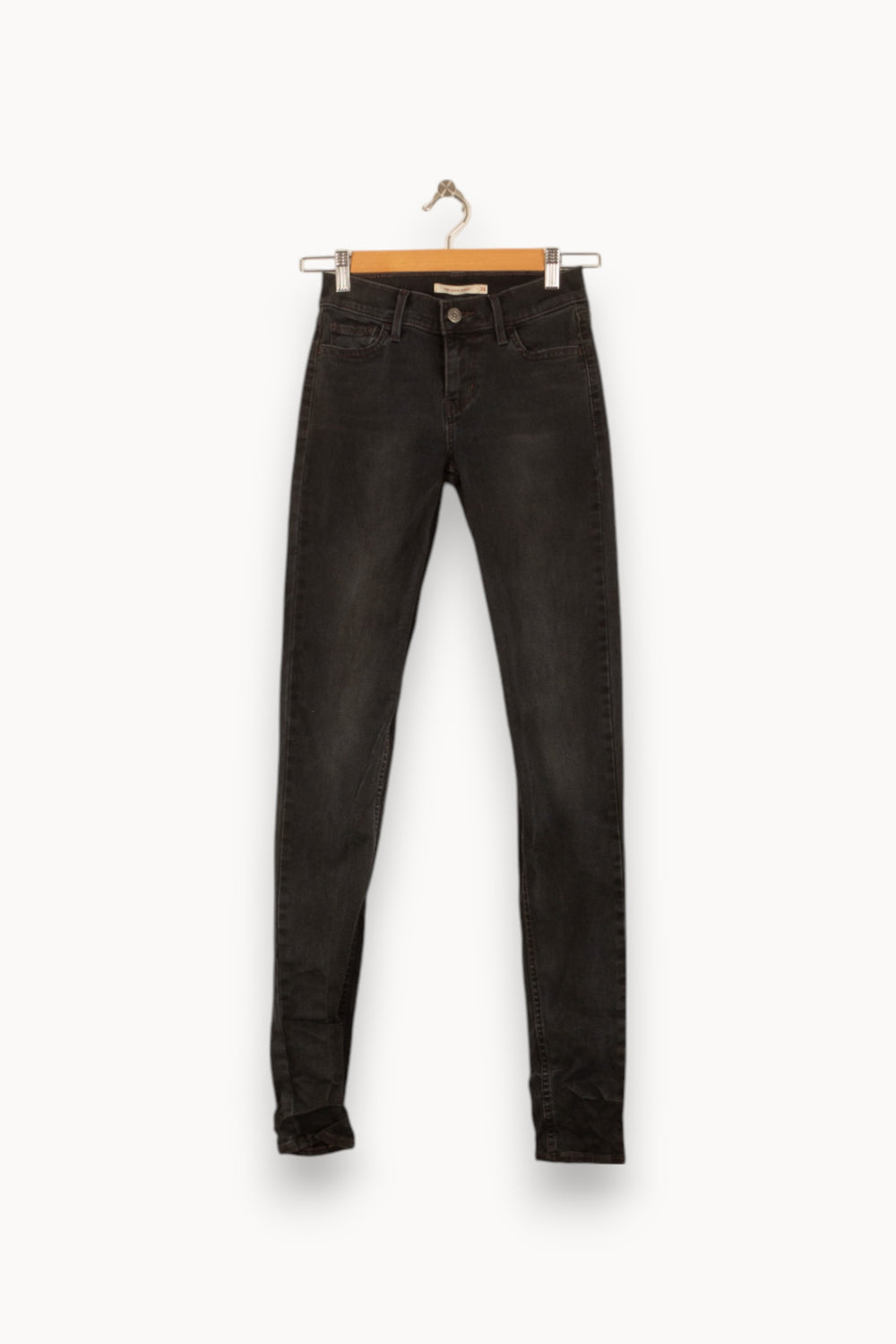 Jean Skinny Noir - Taille S/36 de la marque Levi's | PARAD53866 - Vendu par Paradigme - Image 2