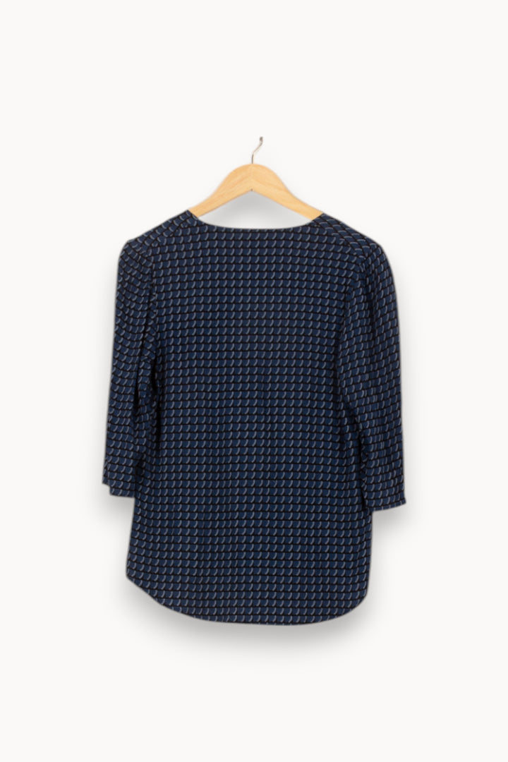 Blouse Bleue - Taille S/36 de la marque Sud express | PARAD53869 - Vendu par Paradigme - Image 4
