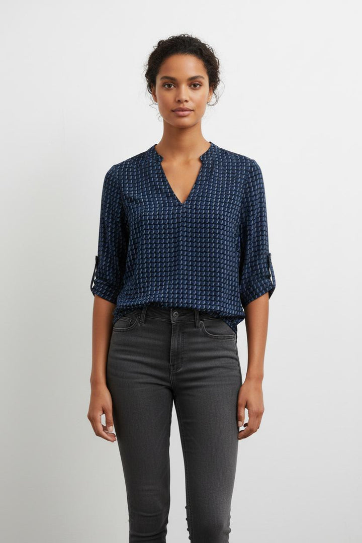 Blouse Bleue - Taille S/36