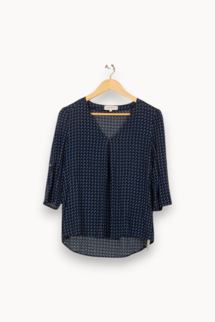 Blouse Bleue - Taille S/36 de la marque Sud express | PARAD53869 - Vendu par Paradigme - Image 2