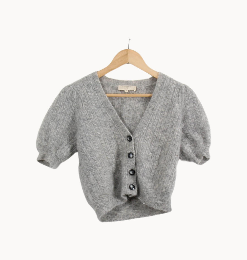 Cardigan Gris - Taille XS/34 de la marque Sézane | PARAD53870 - Vendu par Paradigme - Image 2