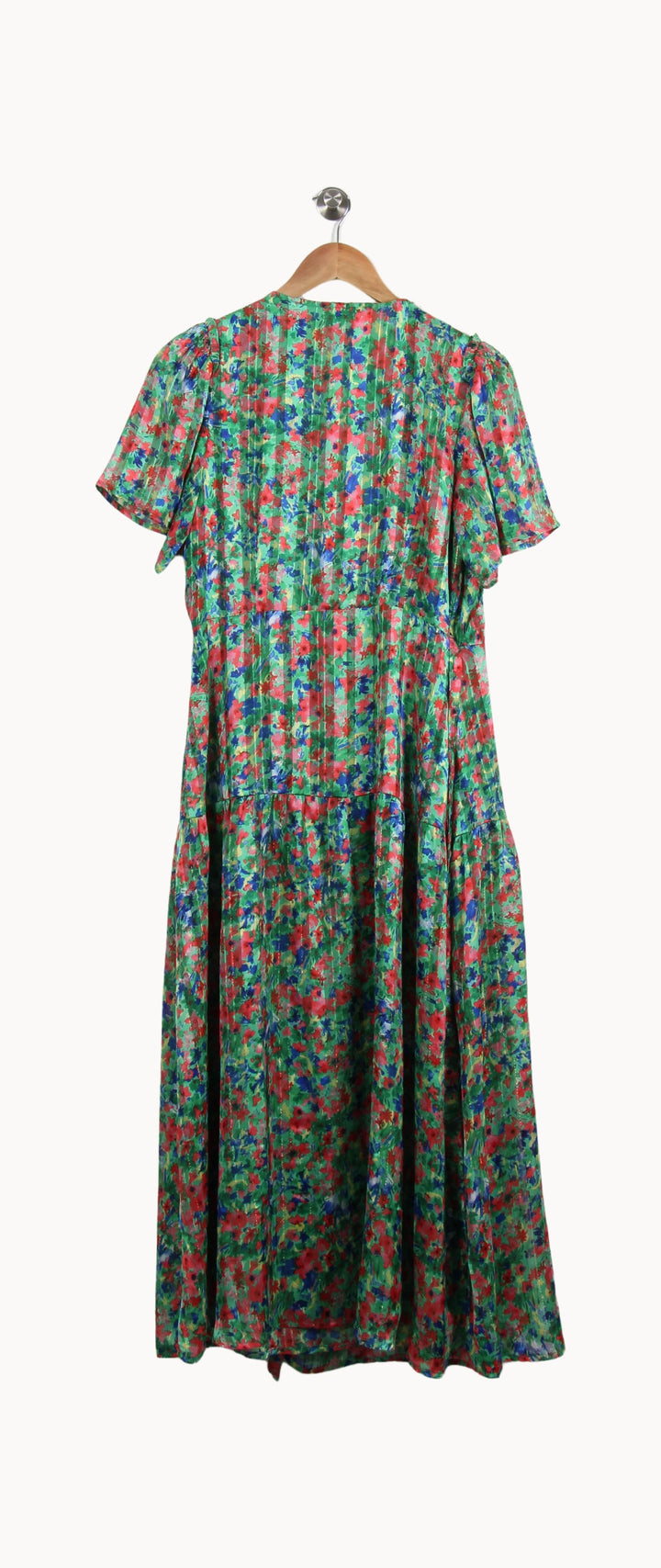 Robe Longue Verte et Rouge - Taille S/36 de la marque Grace & Mila | PARAD53877 - Vendu par Paradigme - Image 4