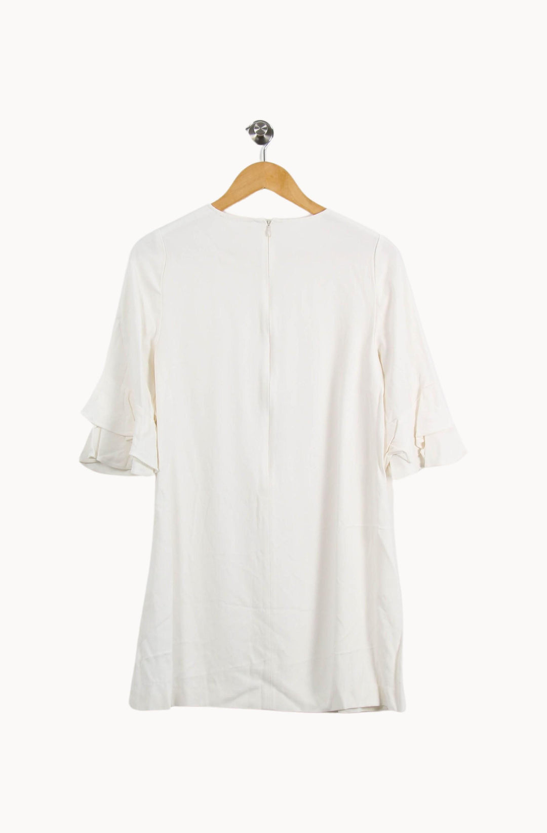 Robe Courte Blanche - Taille S/36 de la marque Sézane | PARAD53883 - Vendu par Paradigme - Image 4