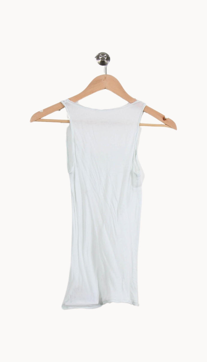 Débardeur Blanc - Taille XS/34 de la marque American Vintage | PARAD53885 - Vendu par Paradigme - Image 4