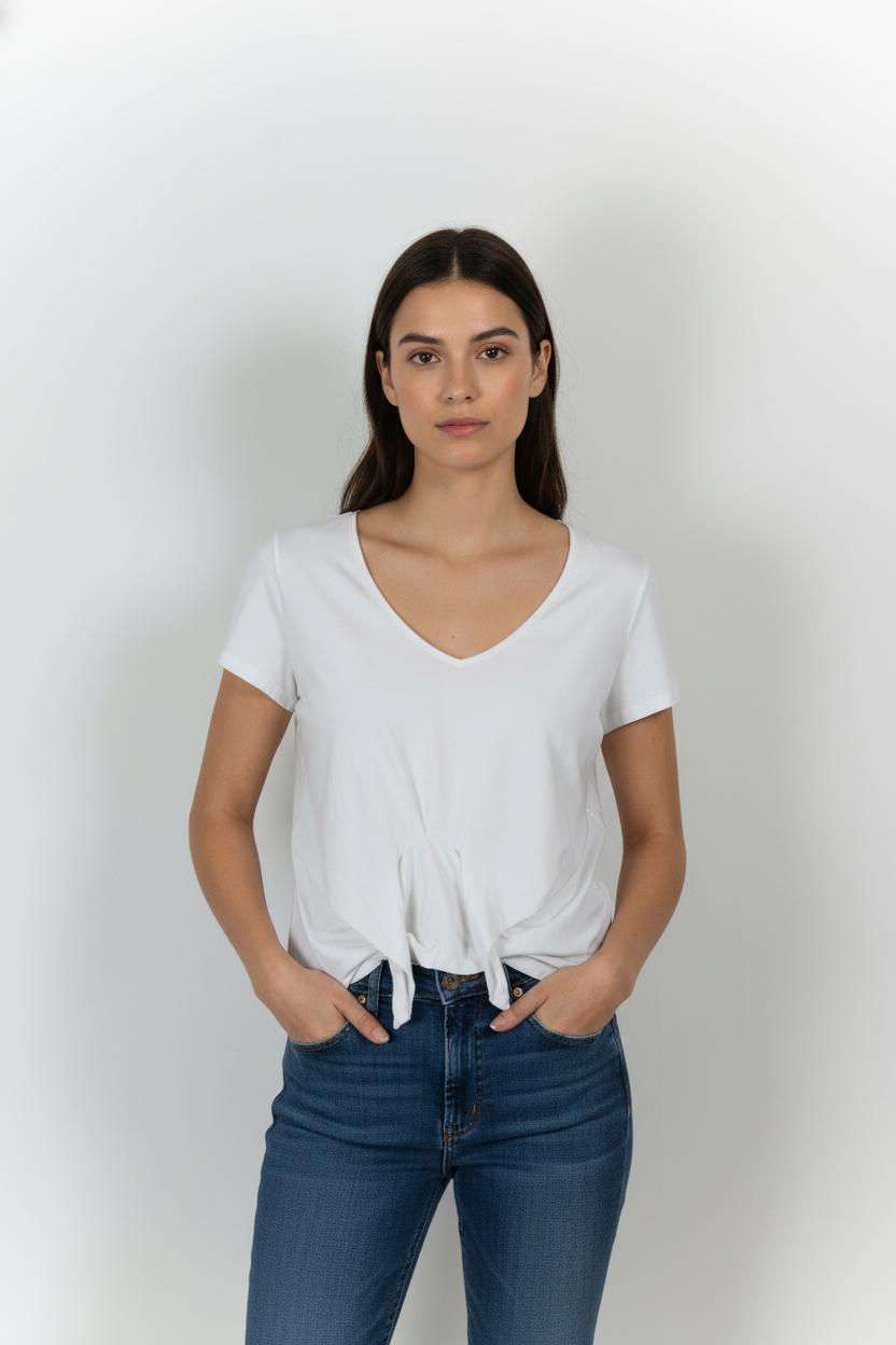T-shirt Blanc - Taille XS/34