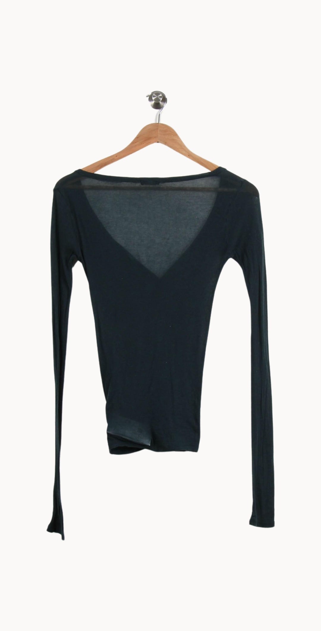 Cardigan Vert - Taille XS/34 de la marque American Vintage | PARAD53891 - Vendu par Paradigme - Image 4