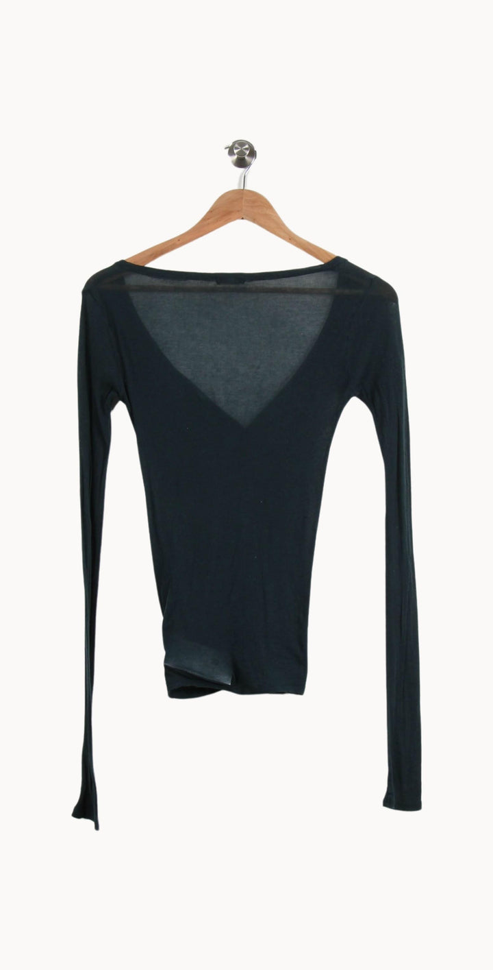 Cardigan Vert - Taille XS/34 de la marque American Vintage | PARAD53891 - Vendu par Paradigme - Image 4