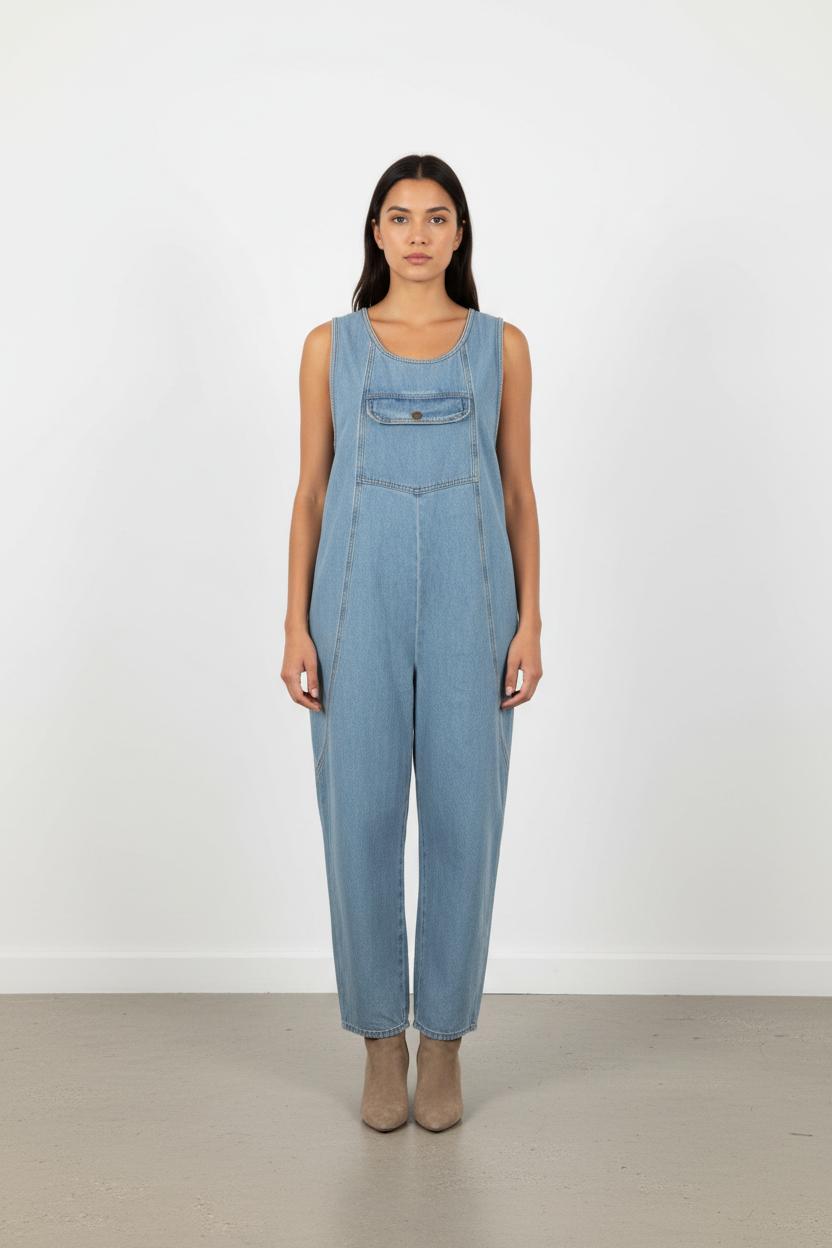 Salopette Bleue - Taille L/40