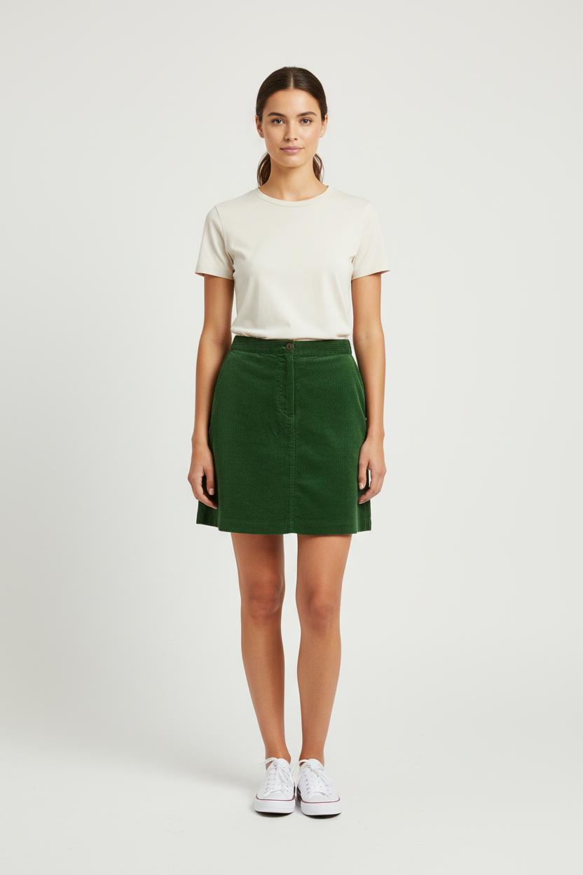 Jupe Courte Verte - Taille XXL/44 de la marque Comptoir des Cotonniers | PARAD53894 - Vendu par Paradigme - Image 1
