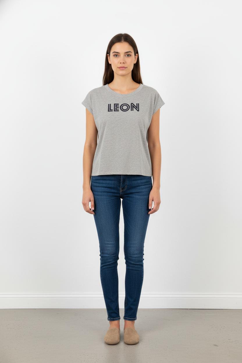 Tee-shirt Gris - Taille XL/42