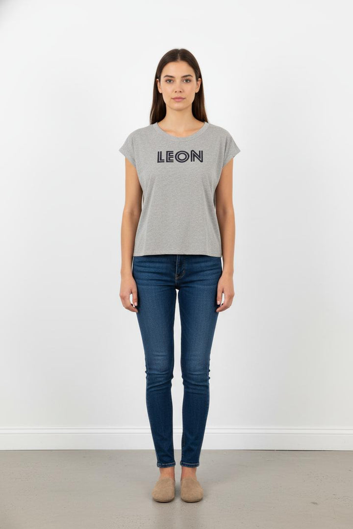 Tee-shirt Gris - Taille XL/42
