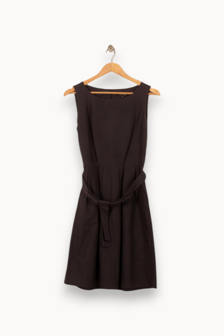 Robe Courte Grise - Taille M/38 de la marque Tara Jarmon | PARAD53899 - Vendu par Paradigme - Image 2