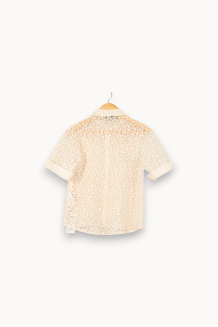 Chemisette Blanche - Taille M/38 de la marque Paul & Joe Sister | PARAD53900 - Vendu par Paradigme - Image 4