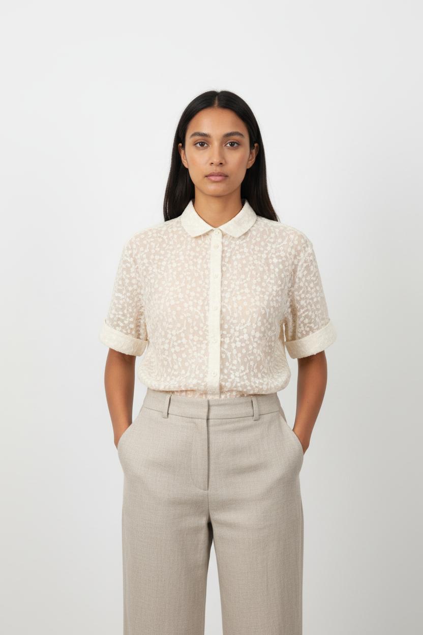 Chemisette Blanche - Taille M/38