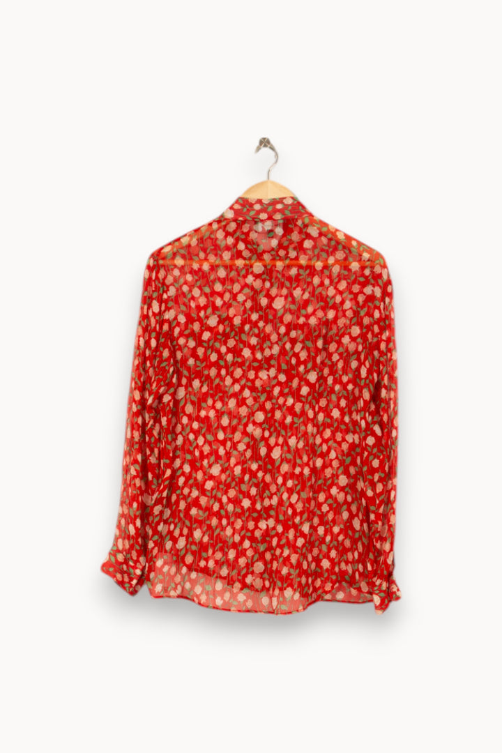 Chemise Rouge et Blanche - Taille M/38 de la marque The Kooples | PARAD53902 - Vendu par Paradigme - Image 4