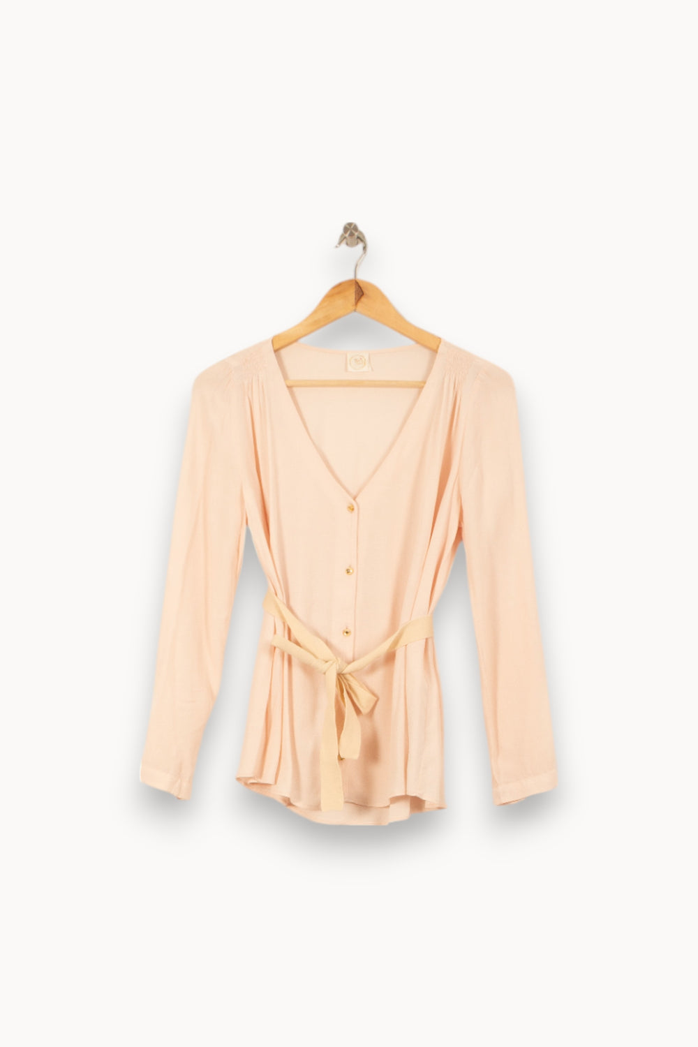 Blouse Rose - Taille S/36 de la marque Des petits hauts | PARAD53904 - Vendu par Paradigme - Image 2
