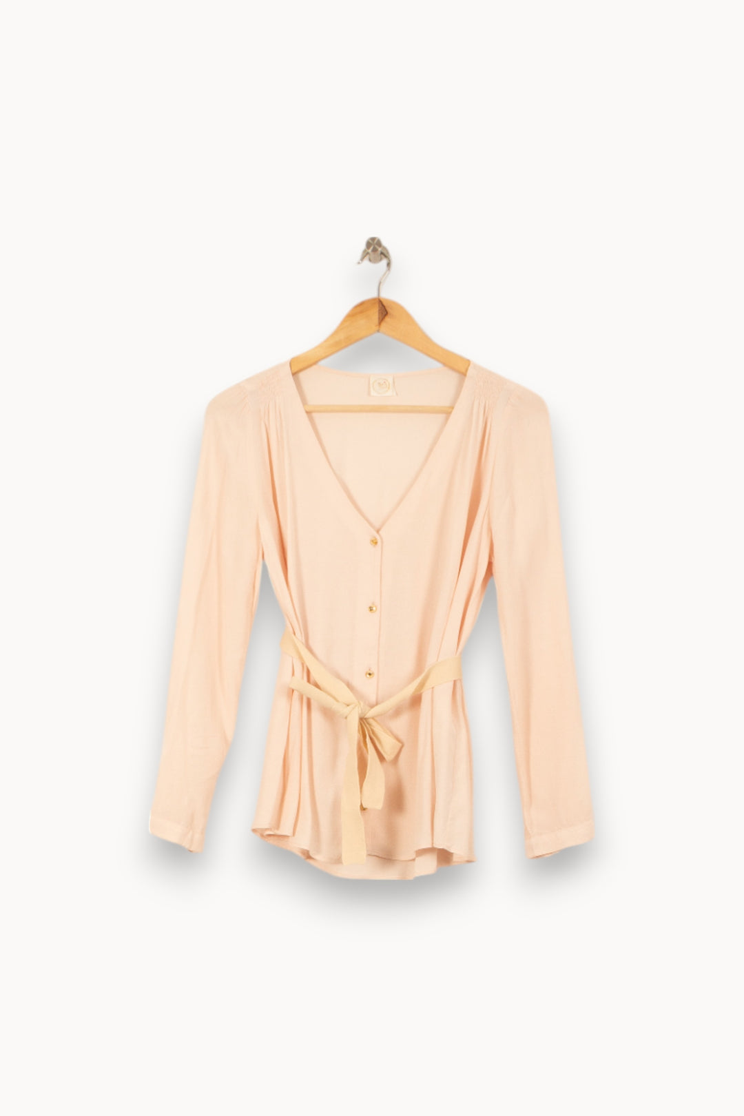 Blouse Rose - Taille S/36 de la marque Des petits hauts | PARAD53904 - Vendu par Paradigme - Image 2