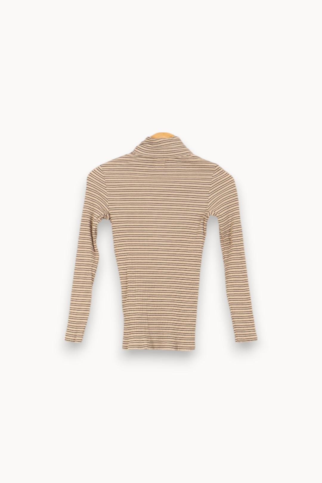 Sous-pull Beige et Noir - Taille XS/34 de la marque Des petits hauts | PARAD53907 - Vendu par Paradigme - Image 4