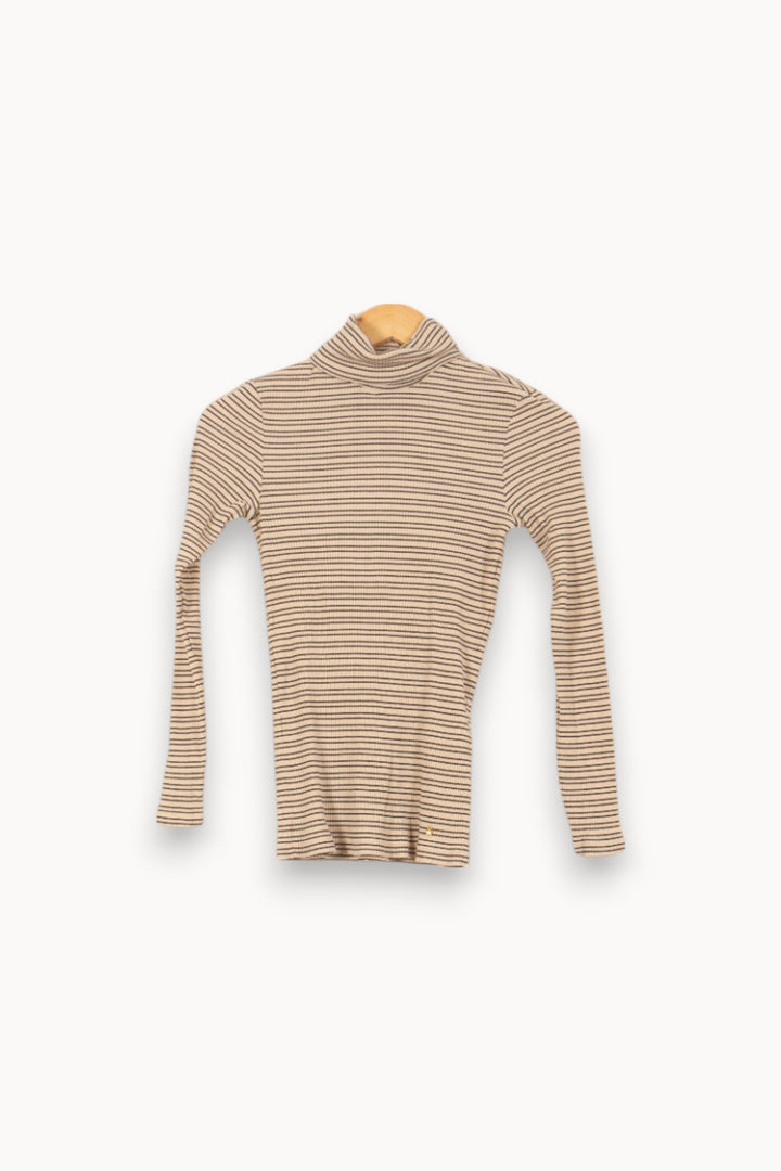 Sous-pull Beige et Noir - Taille XS/34 de la marque Des petits hauts | PARAD53907 - Vendu par Paradigme - Image 2