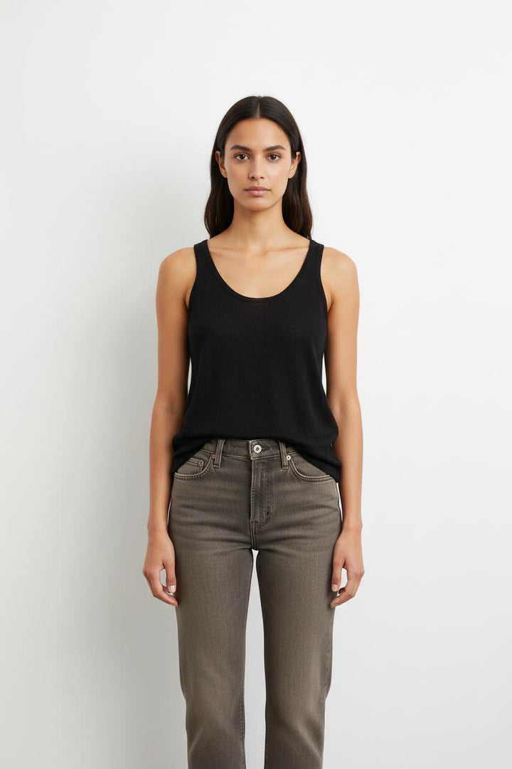 Débardeur Noir - Taille S/36