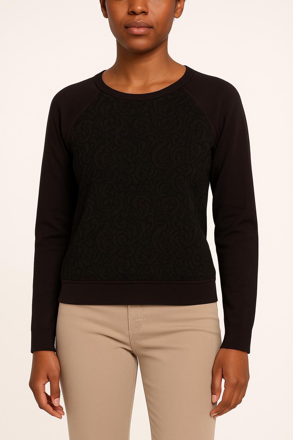 Sweatshirt Noir - Taille S/36 de la marque One Step | PARAD53915 - Vendu par Paradigme - Image 1