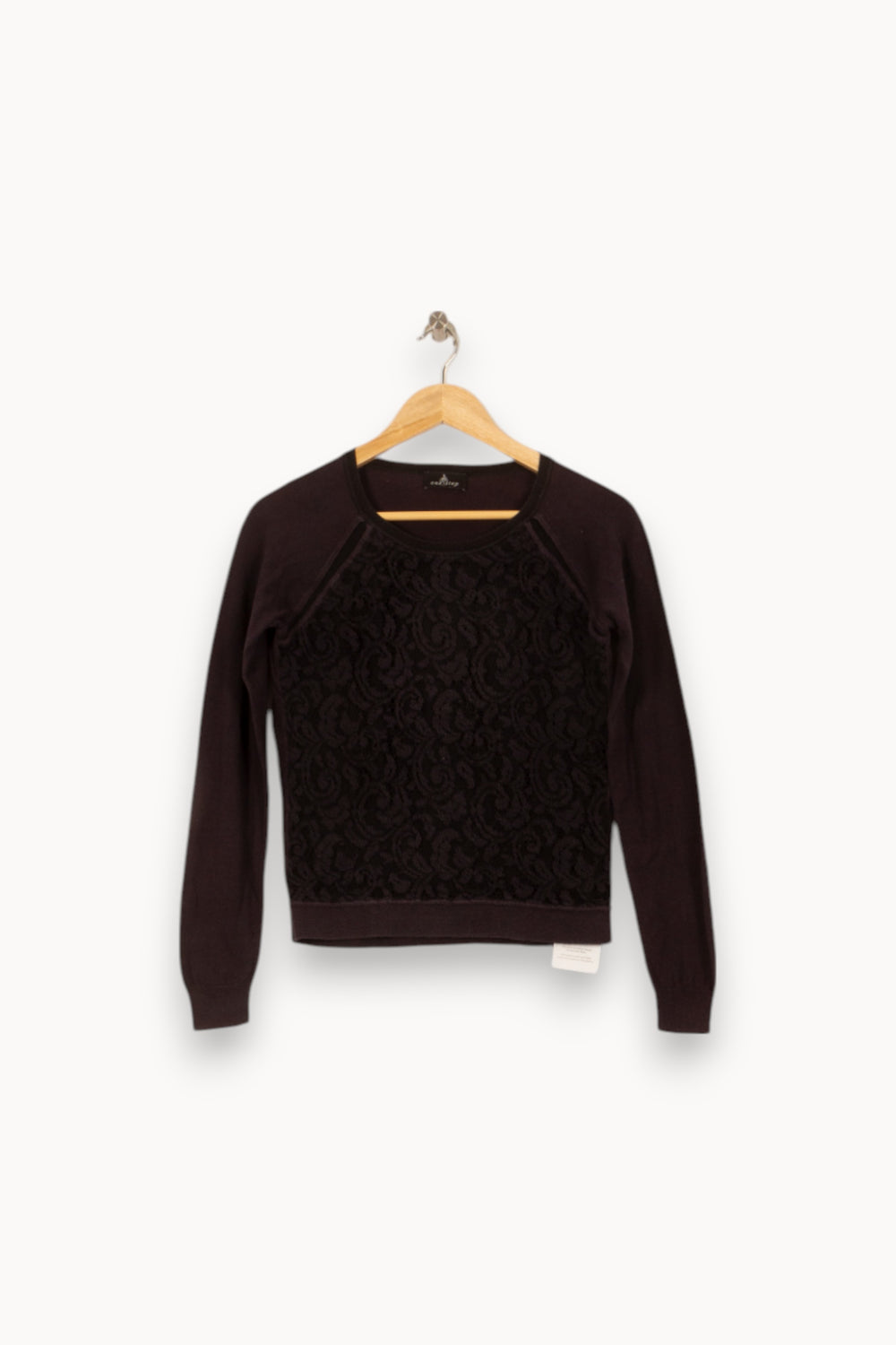 Sweatshirt Noir - Taille S/36 de la marque One Step | PARAD53915 - Vendu par Paradigme - Image 2