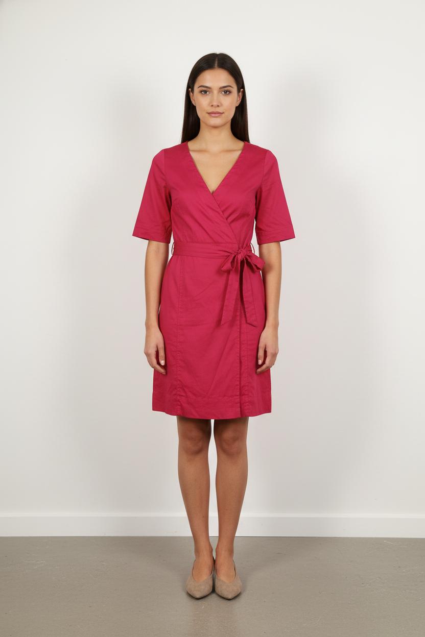 Robe portefeuille rose - Taille XS/34
